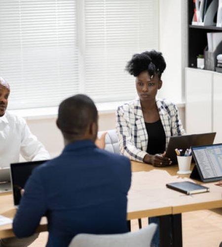 Value Added Services african group corporate business meeting in conference room