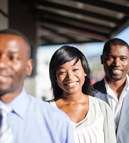 group photo of business partners, cape town, south africa